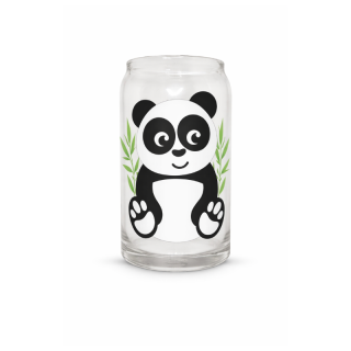 Sklenička - Panda